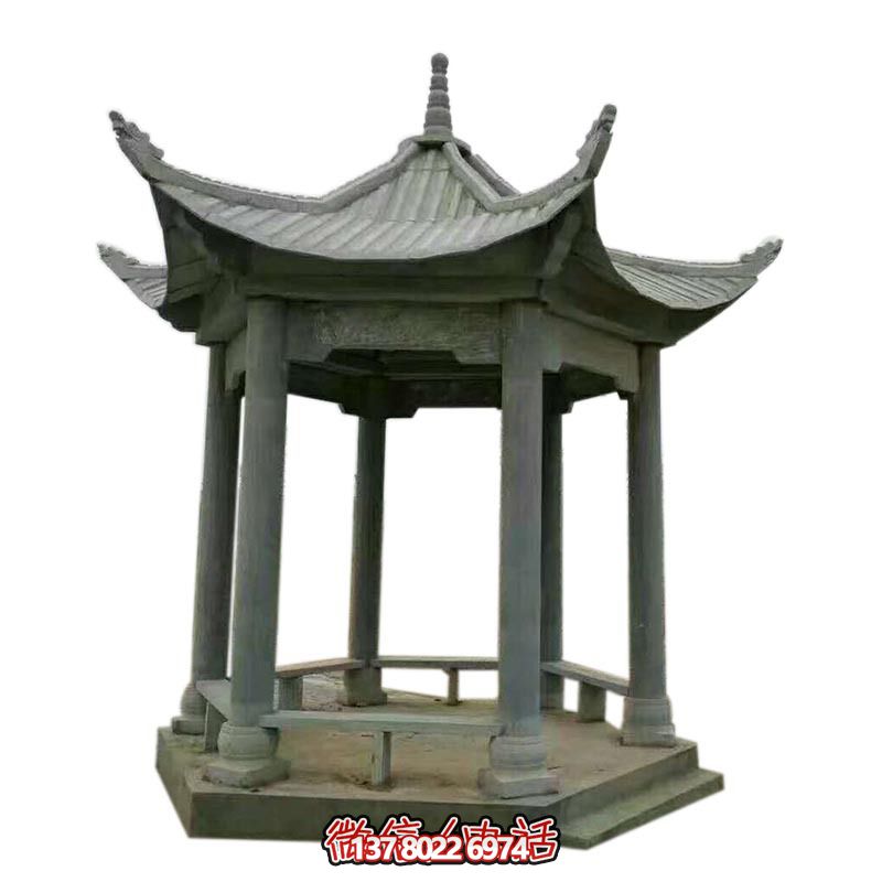 仿古式涼亭，讓您的花園和廣場更加休閑簡易