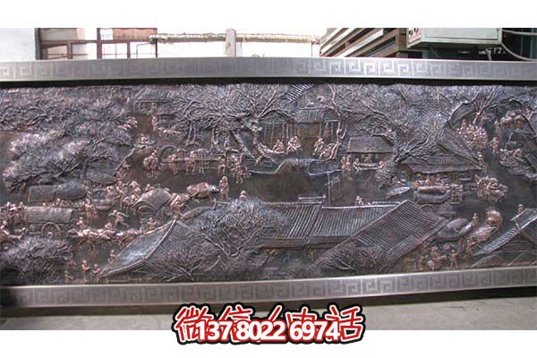清明上河圖浮雕，欣賞千年藝術精髓