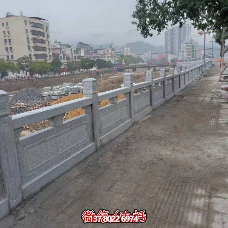精美大理石雕塑圍欄，美化您的城市河道