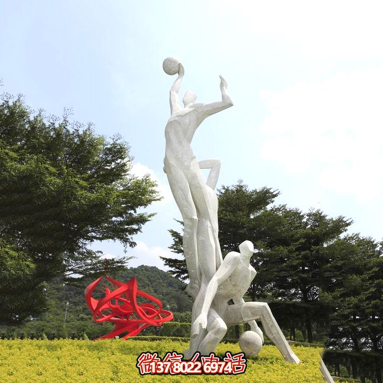 打籃球不銹鋼網格公園體育運動人物雕塑擺件 打籃球不銹鋼網格公園體育運動人物雕塑擺件